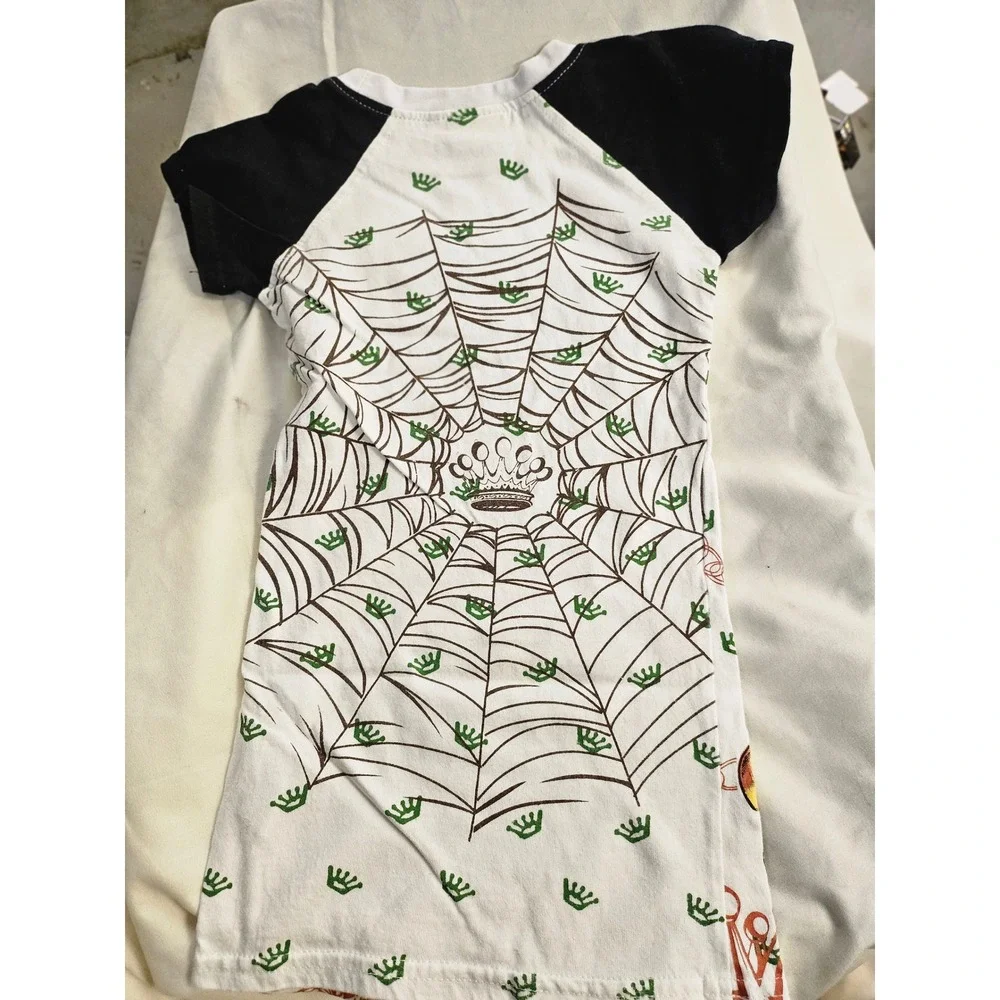 Vintage City Ink Kids Tattoo Graphic Raglan Shirt Skulls Death From Above 18M